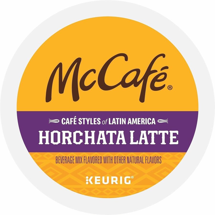 McCafe K-Cup Horchata Latte - Compatible with Keurig Brewer - Medium - 24 / Box