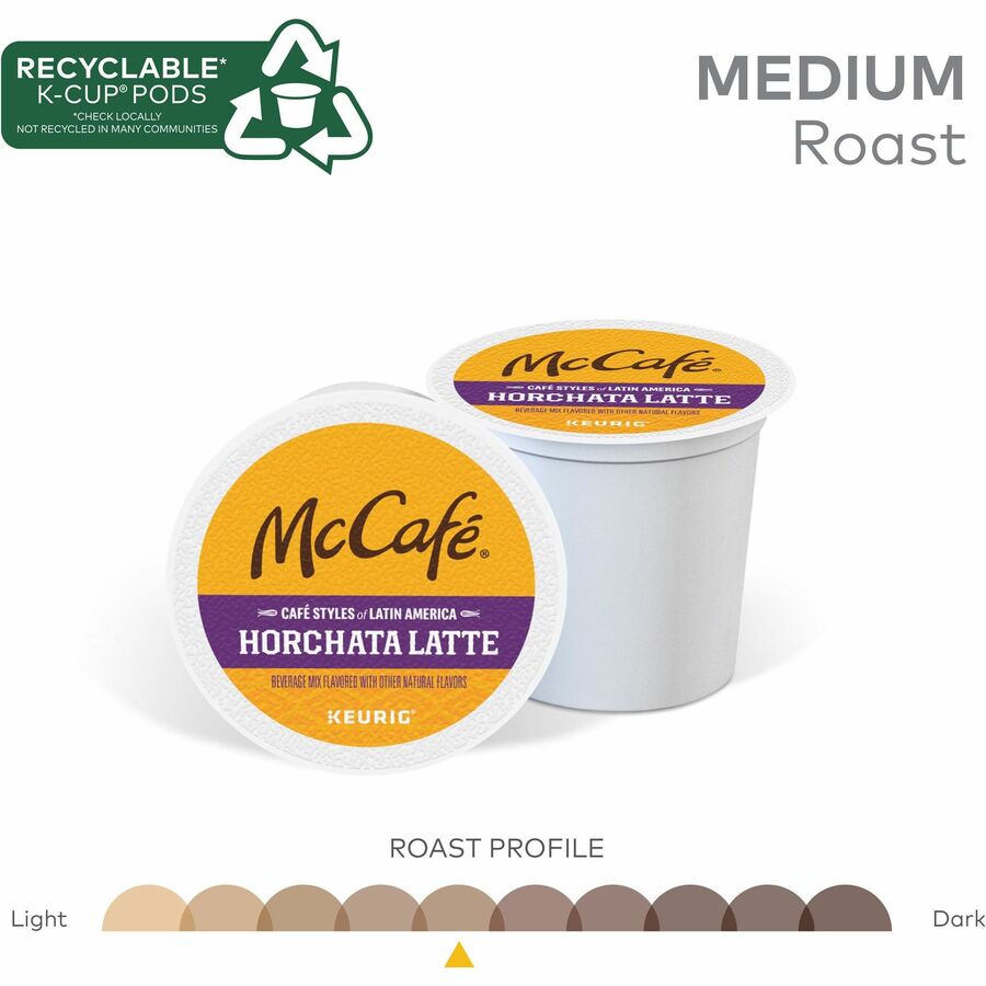 mccafe-k-cup-horchata-latte-compatible-with-keurig-brewer-medium-24-box_gmt9891 - 6