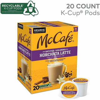 McCafe K-Cup Horchata Latte - Compatible with Keurig Brewer - Medium - 24 / Box