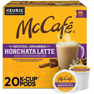 McCafe K-Cup Horchata Latte - Compatible with Keurig Brewer - Medium - 24 / Box