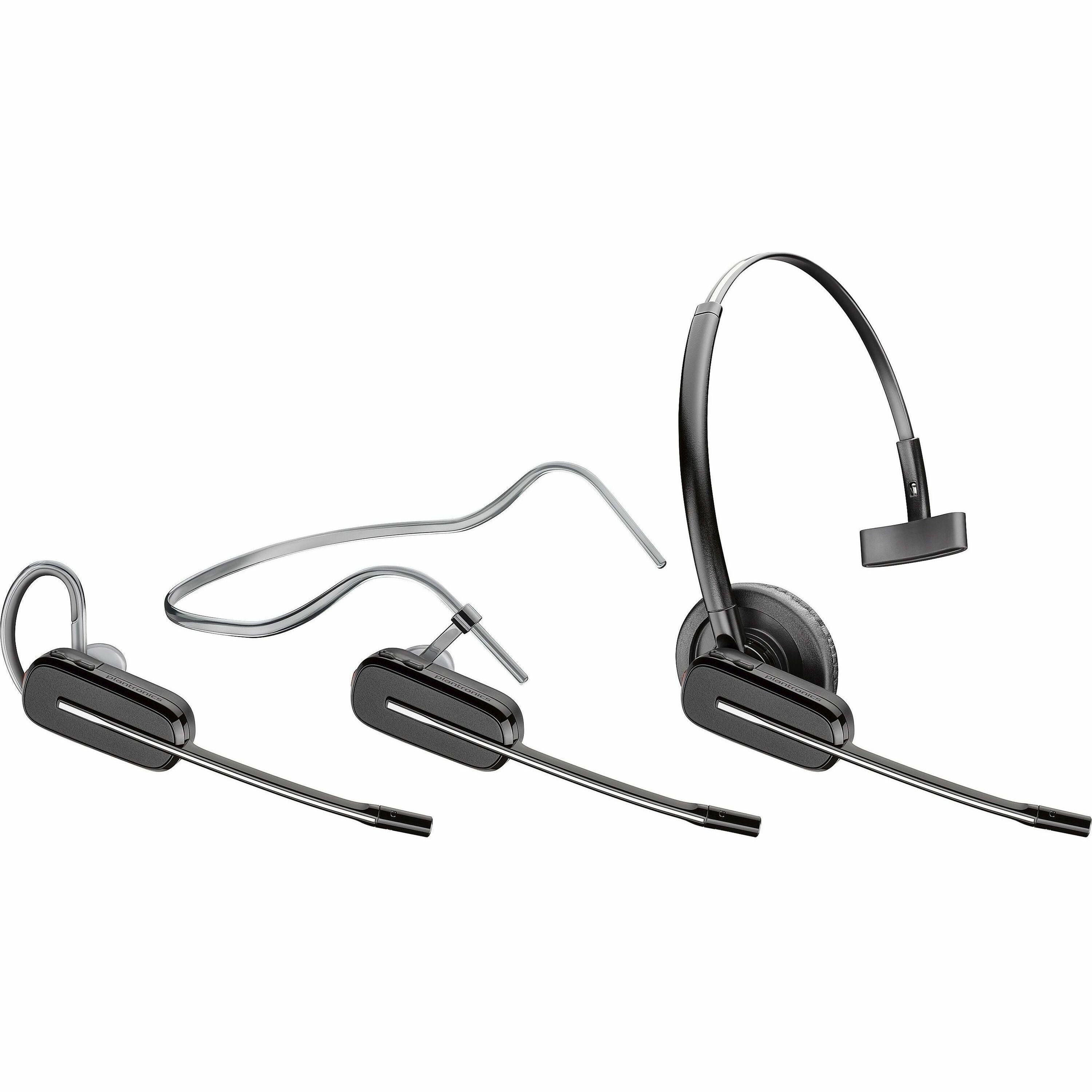 poly-savi-8240-convertible-office-headset-mono-wireless-bluetooth-dect-590-ft-32-ohm-20-hz-20-khz-on-ear-monaural-in-ear-noise-cancelling-microphone-black-taa-compliant_hew7w071aa - 1
