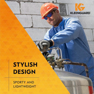 Kleenguard V30 Nemesis Safety Eyewear - Recommended for: Workplace, Home - UVA, UVB, UVC Protection - Polycarbonate - Durable, Lightweight, Wraparound Frame, Anti-fog, Flexible, Soft, Neck Cord - 12 / Carton