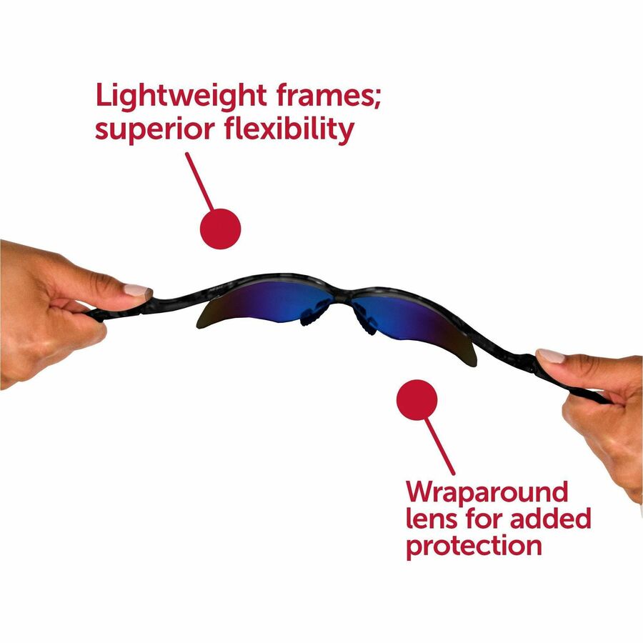 kleenguard-v30-nemesis-safety-eyewear-recommended-for-workplace-home-uva-uvb-uvc-protection-polycarbonate-durable-lightweight-wraparound-frame-anti-fog-flexible-soft-neck-cord-12-carton_kcc14481ct - 6