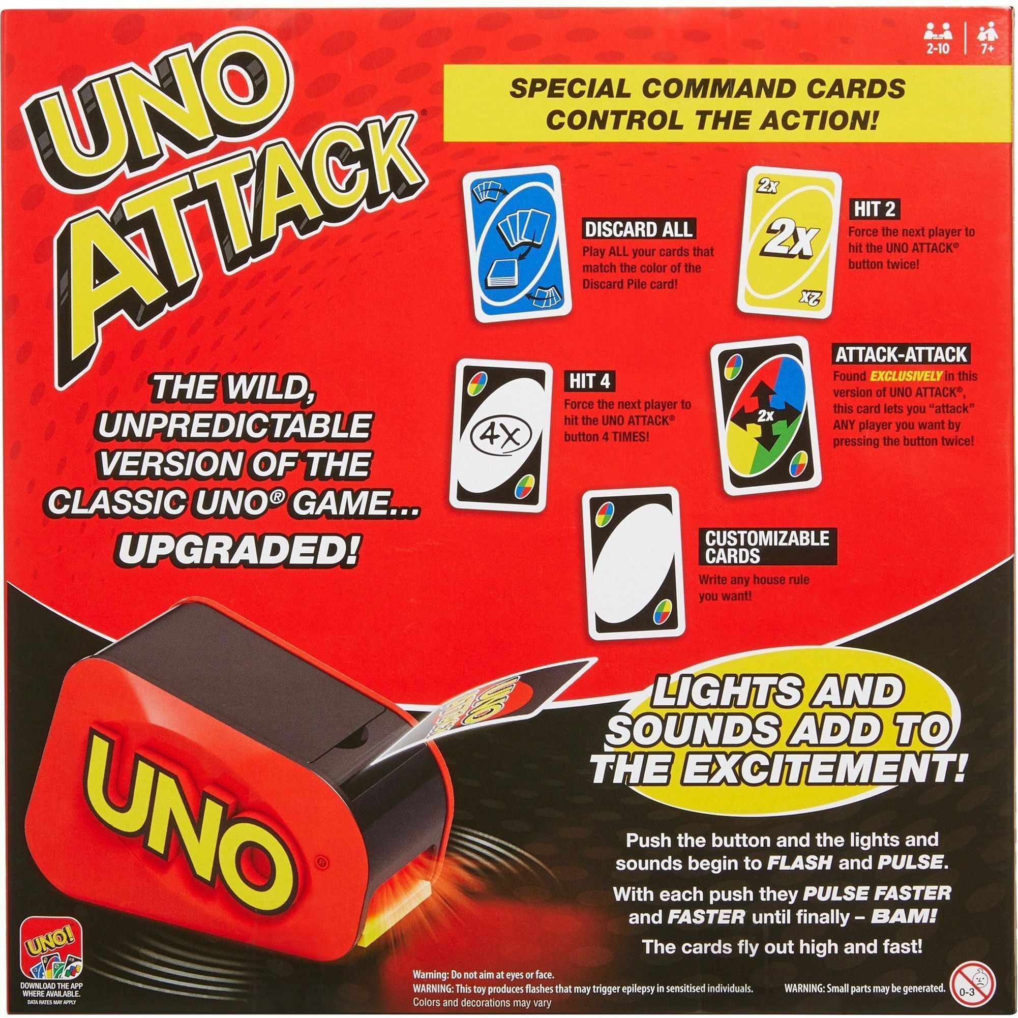 mattel-uno-attack-card-game--family-game-for-kids-and-adults-card-blaster-gambling-2-to-10-players_mttgtx66 - 2