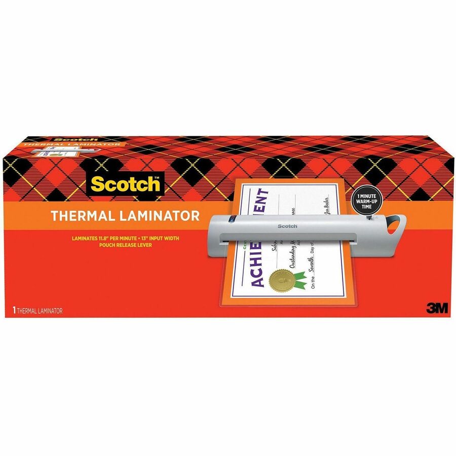Advanced Thermal Laminator, 13" Max Document Width, 5 mil Max Document Thickness