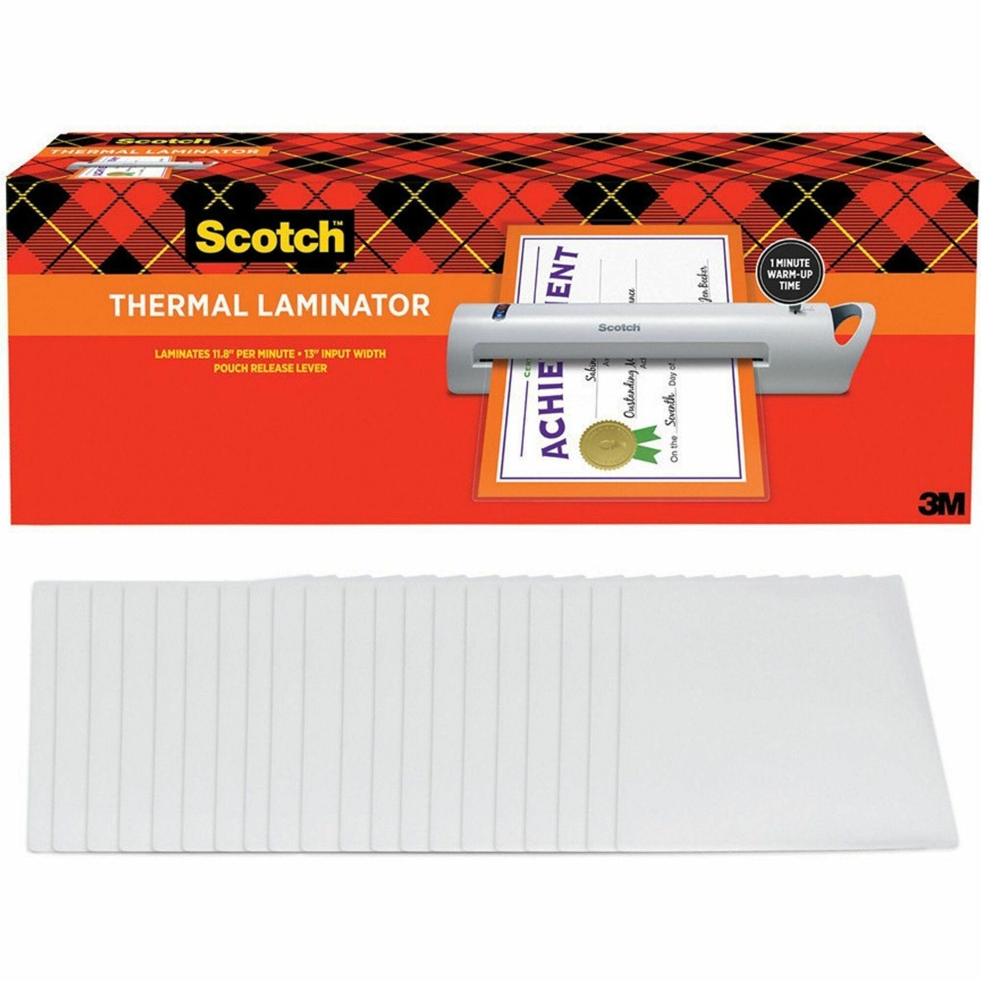 Advanced Thermal Laminator, 13" Max Document Width, 5 mil Max Document Thickness