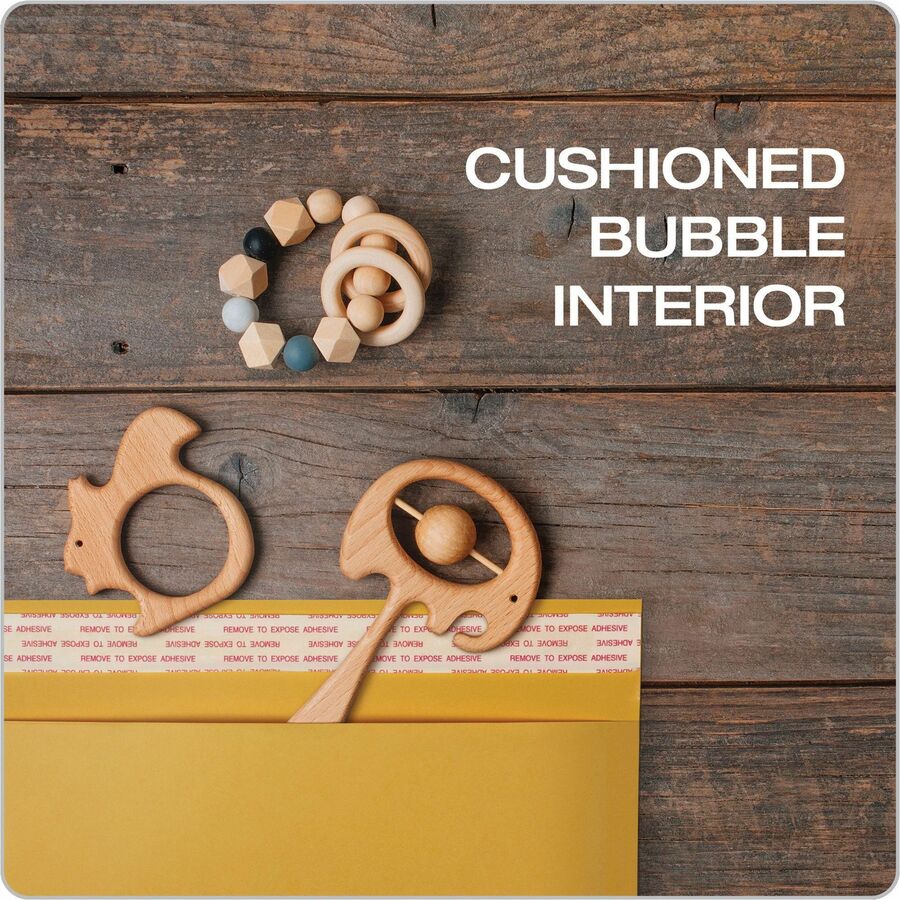 quality-park-bubble-mailers-bubble-8-1-2-width-x-11-length-strip-25-box-brown-kraft_qua85759 - 3