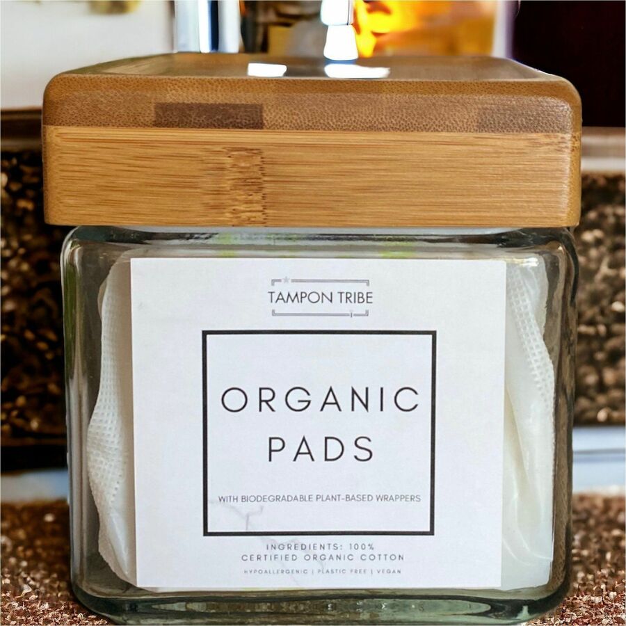 Tampon Tribe Spa Display Jars - Clear - Tempered Glass