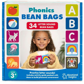 Learning Resources Phonics Bean Bag Set - Theme/Subject: Learning - Skill Learning: Letter Sound, Phonic - 3 Year & Up - Multicolor - 3