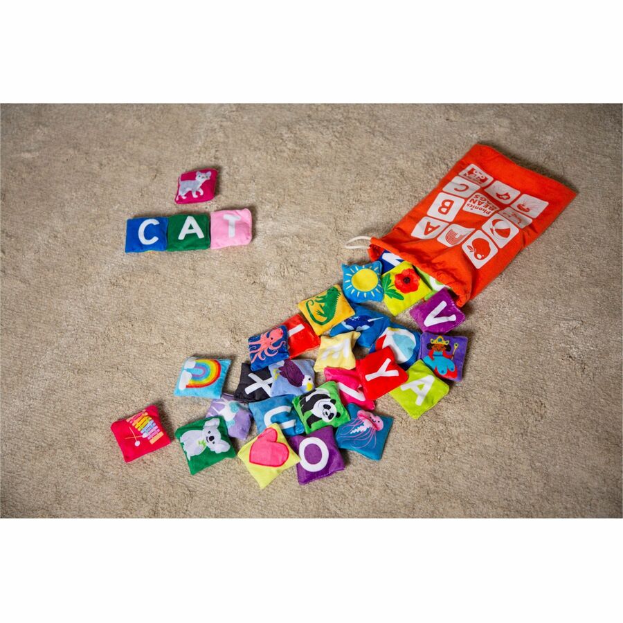 Learning Resources Phonics Bean Bag Set - Theme/Subject: Learning - Skill Learning: Letter Sound, Phonic - 3 Year & Up - Multicolor - 2