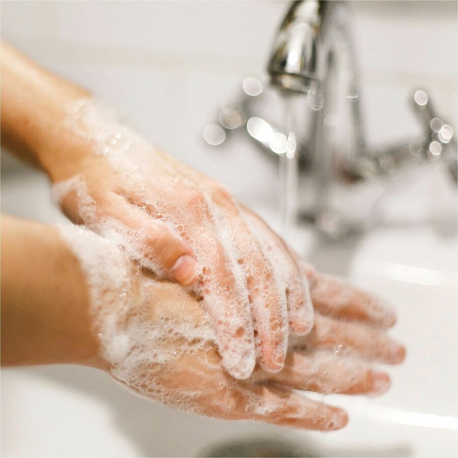 henkel-antibacterial-foaming-hand-wash-spring-water-scentfor-575-fl-oz-1700-ml-hand-moisturizing-antibacterial-blue-1-each_dia19693 - 3