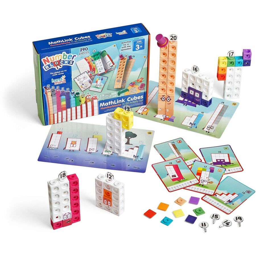 Learning Resources MathLinks Cubes Early Activity Set - Theme/Subject: Learning - Skill Learning: Mathematics, Number - 3 Year & Up - Multi - 3