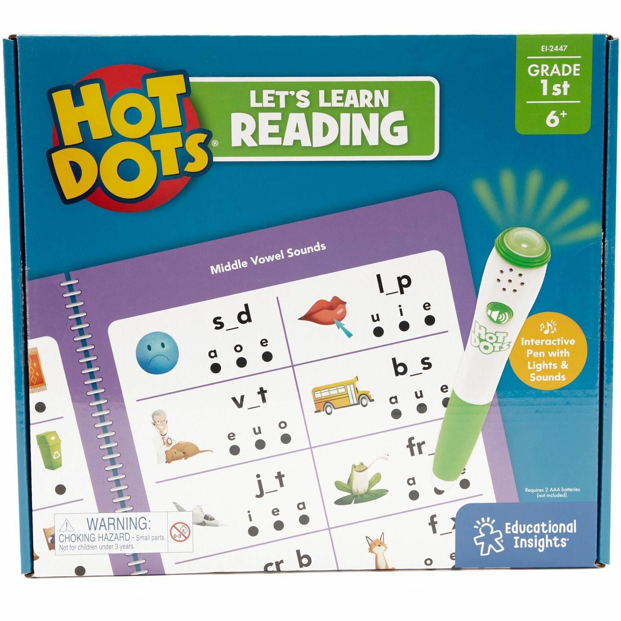 hot-dots-first-grade-activity-set-interactive-printed-book-50-pages-grade-1_lrn2447 - 1