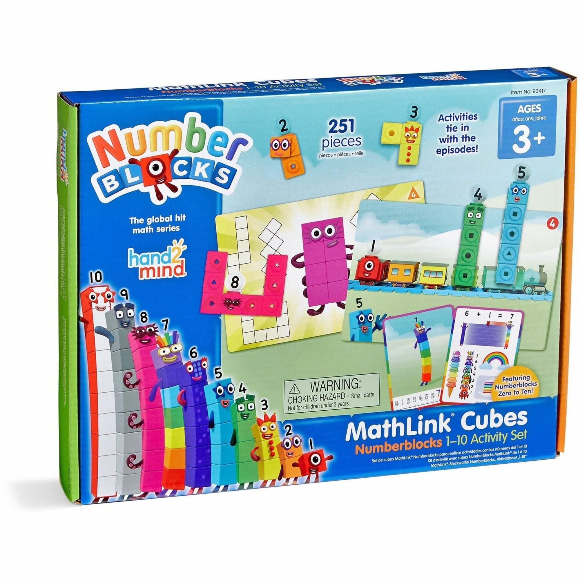 Learning Resources MathLinks Cubes Early Activity Set - Theme/Subject: Learning - Skill Learning: Mathematics, Number - 3 Year & Up - Multi - 1