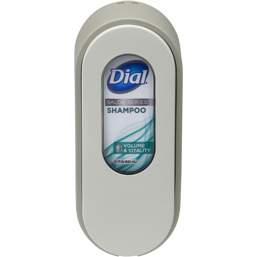 Dial Versa Salon Series Shampoo Refill - 15 fl oz (443.6 mL) - Bottle Dispenser - Hand - White - 1 Each