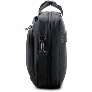 Samsonite Xenon 4.0 Carrying Case (Briefcase) for 12.9" to 15.6" Notebook, Tablet, Travel, Electronics - Black - 1680D Ballistic Polyester, Tricot Body - Trolley Strap - 5.5" Height x 12.5" Width x 17" Depth - 1 Each