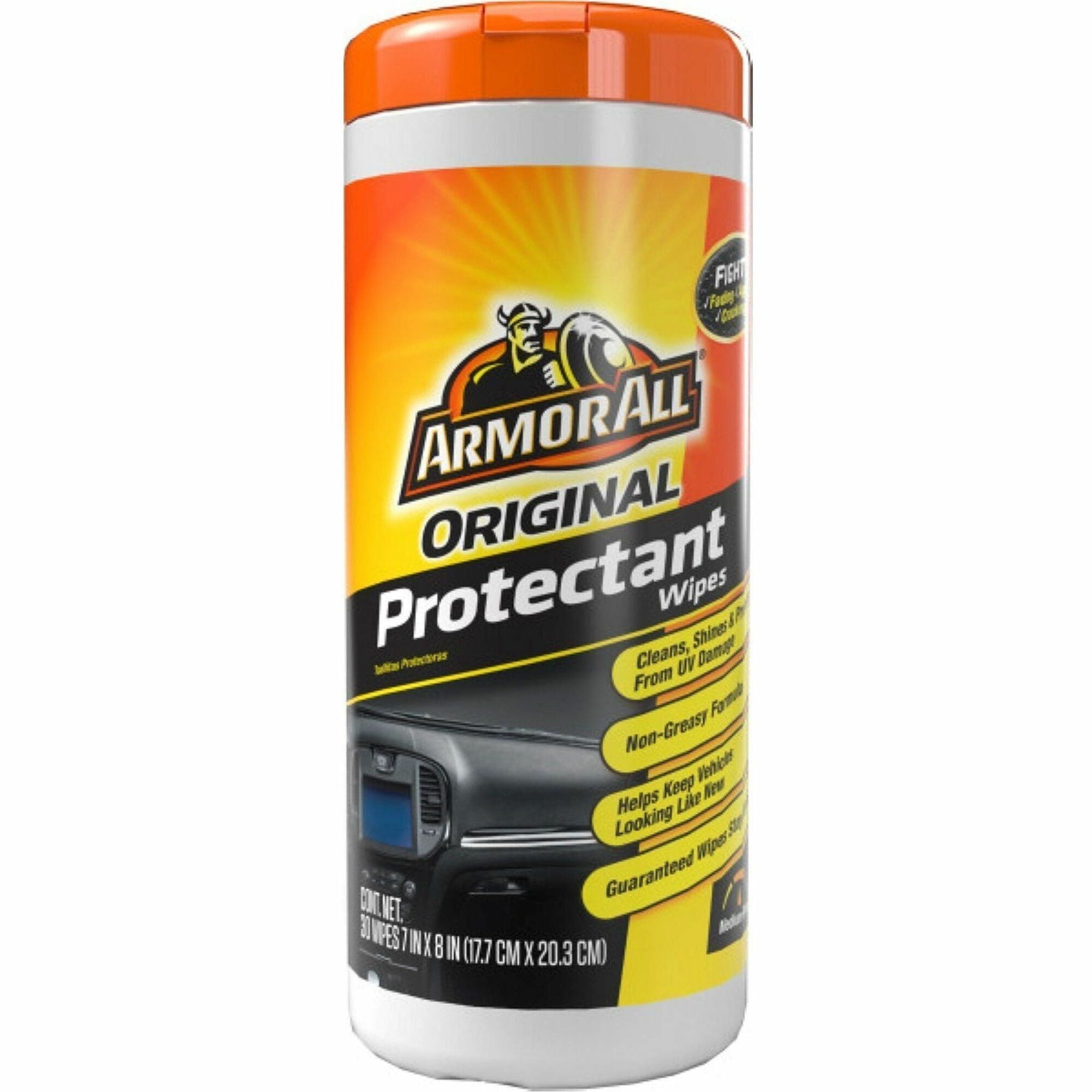 Armor All Original Car Protectant Wipes - For Car, Automotive - Disposable, UV Resistant, Lint-free - 1 Each - Multi