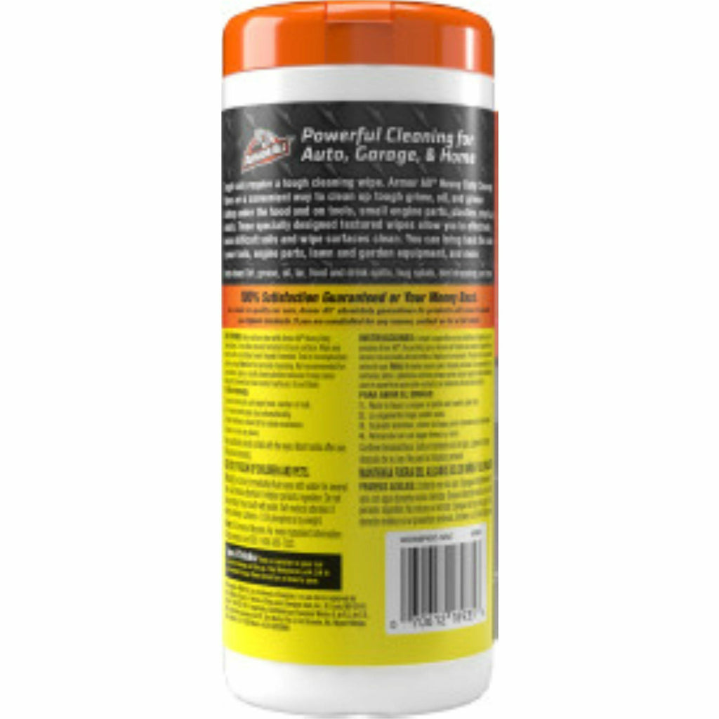 Armor All Heavy Duty Cleaning Wipes - For Car - Heavy Duty - 1 Each - Multi - 2