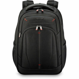 Samsonite Carrying Case (Backpack) for 12.9" to 15.6" Notebook, File, Book, Table - Black - 1680D Ballistic Polyester, Mesh Body - Tricot Interior Material - Handle, Shoulder Strap - 1 Each