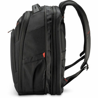 Samsonite Carrying Case (Backpack) for 12.9" to 15.6" Notebook, File, Book, Table - Black - 1680D Ballistic Polyester, Mesh Body - Tricot Interior Material - Handle, Shoulder Strap - 1 Each