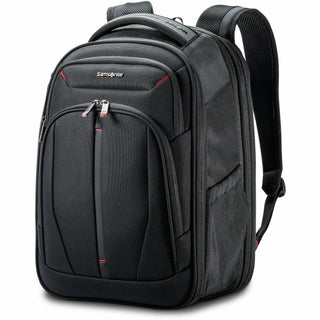 Samsonite Carrying Case (Backpack) for 12.9" to 15.6" Notebook, File, Book, Table - Black - 1680D Ballistic Polyester, Mesh Body - Tricot Interior Material - Handle, Shoulder Strap - 1 Each