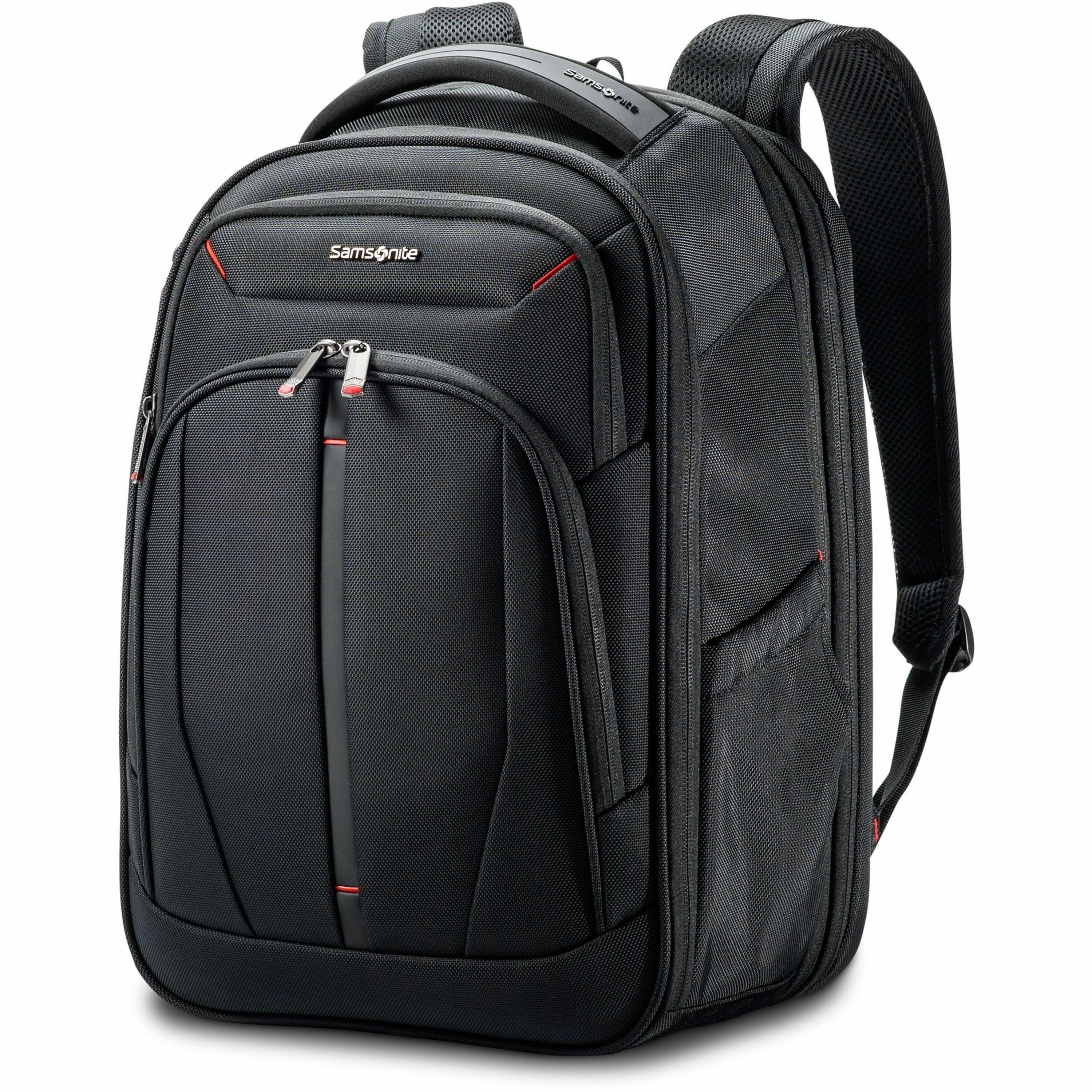 samsonite-carrying-case-backpack-for-129-to-156-notebook-file-book-table-black-1680d-ballistic-polyester-mesh-body-tricot-interior-material-handle-shoulder-strap-1-each_sml1473291041 - 1