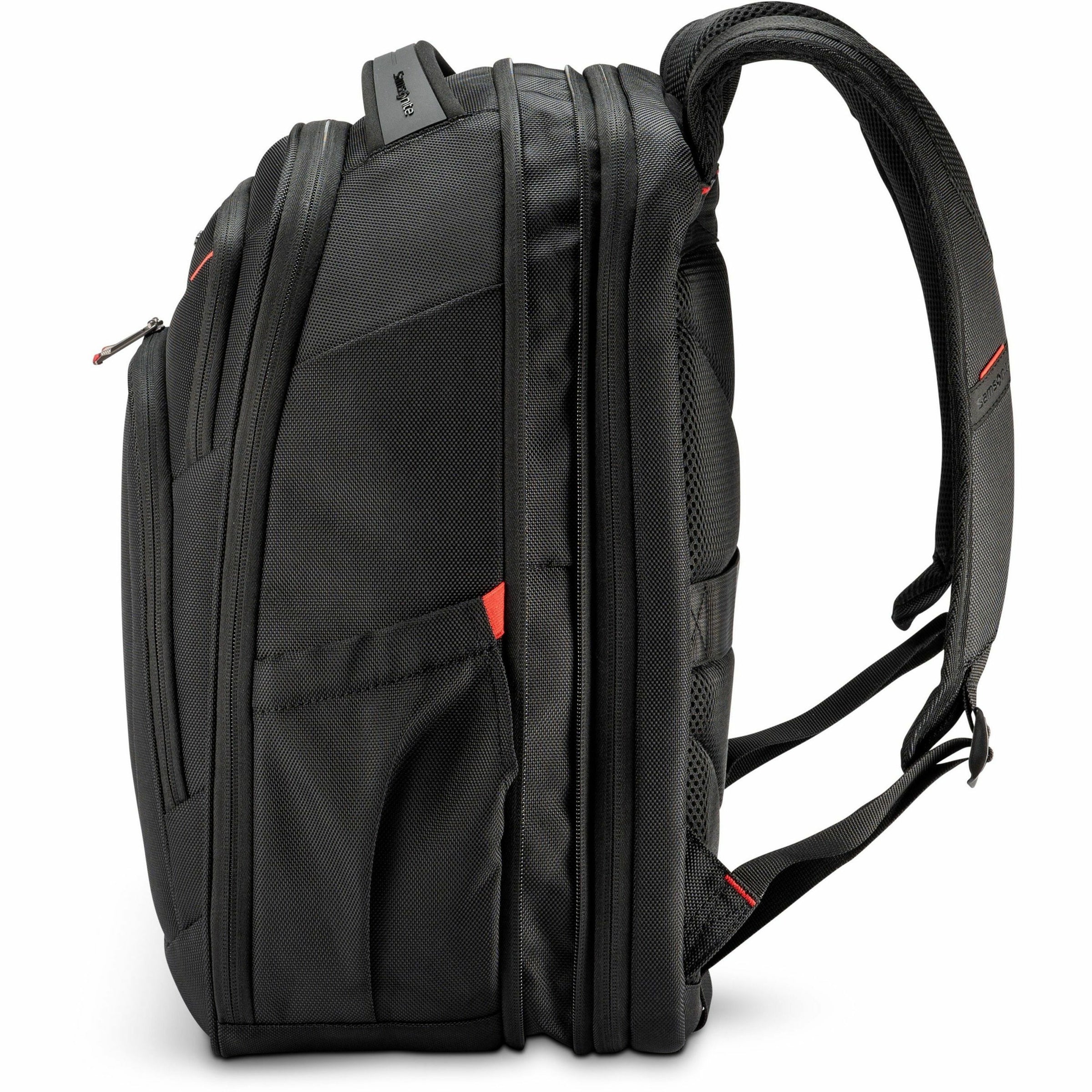 samsonite-carrying-case-backpack-for-129-to-156-notebook-file-book-table-black-1680d-ballistic-polyester-mesh-body-tricot-interior-material-handle-shoulder-strap-1-each_sml1473291041 - 4