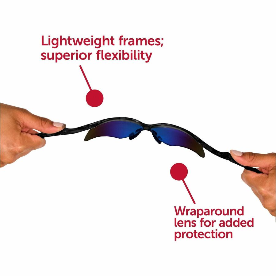 kleenguard-v30-nemesis-safety-eyewear-recommended-for-workplace-home-uva-uvb-uvc-protection-polycarbonate-durable-lightweight-wraparound-frame-anti-fog-flexible-soft-neck-cord-12-box_kcc14481bx - 6