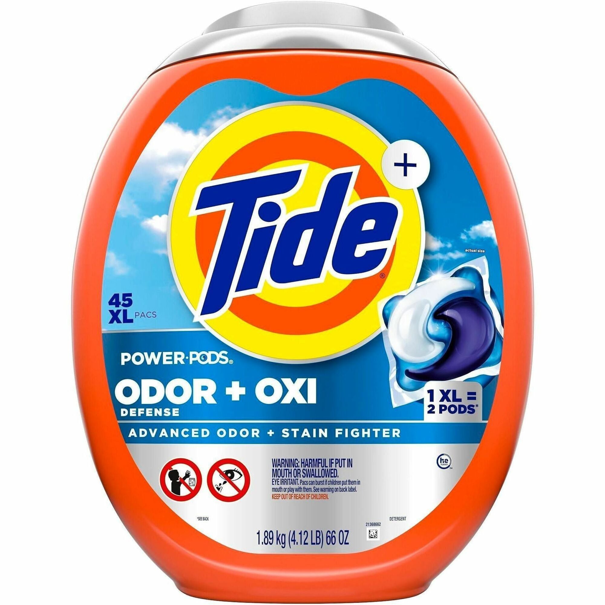 Tide Ultra Oxi Power Pods - 45 / Pack - Orange