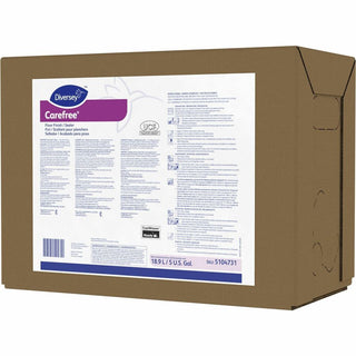 Diversey Carefree Floor Finish/Sealer - Ready-To-Use - 640 fl oz (20 quart) - Ammonia Scent - 1 Each - Versatile, Easy to Use, Durable, Slip Resistant - Off White