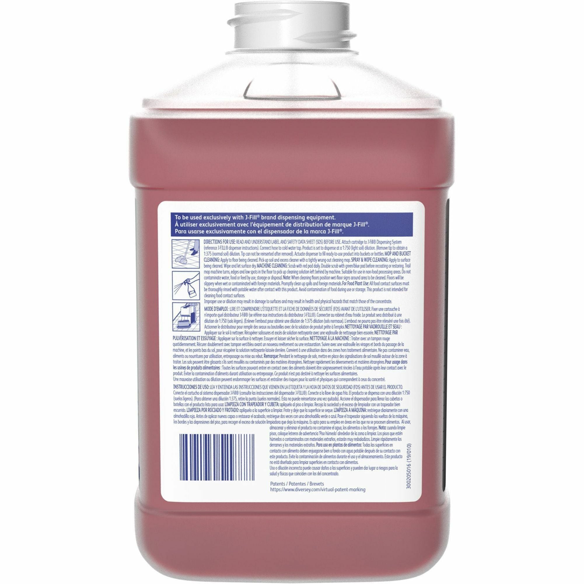 diversey-stride-floral-hc-neutral-cleaner-concentrate-845-fl-oz-26-quart-floral-scent-2-carton-rinse-free-non-alkaline-film-free-low-foaming-pleasant-scent-kosher-red_dvo904717 - 3
