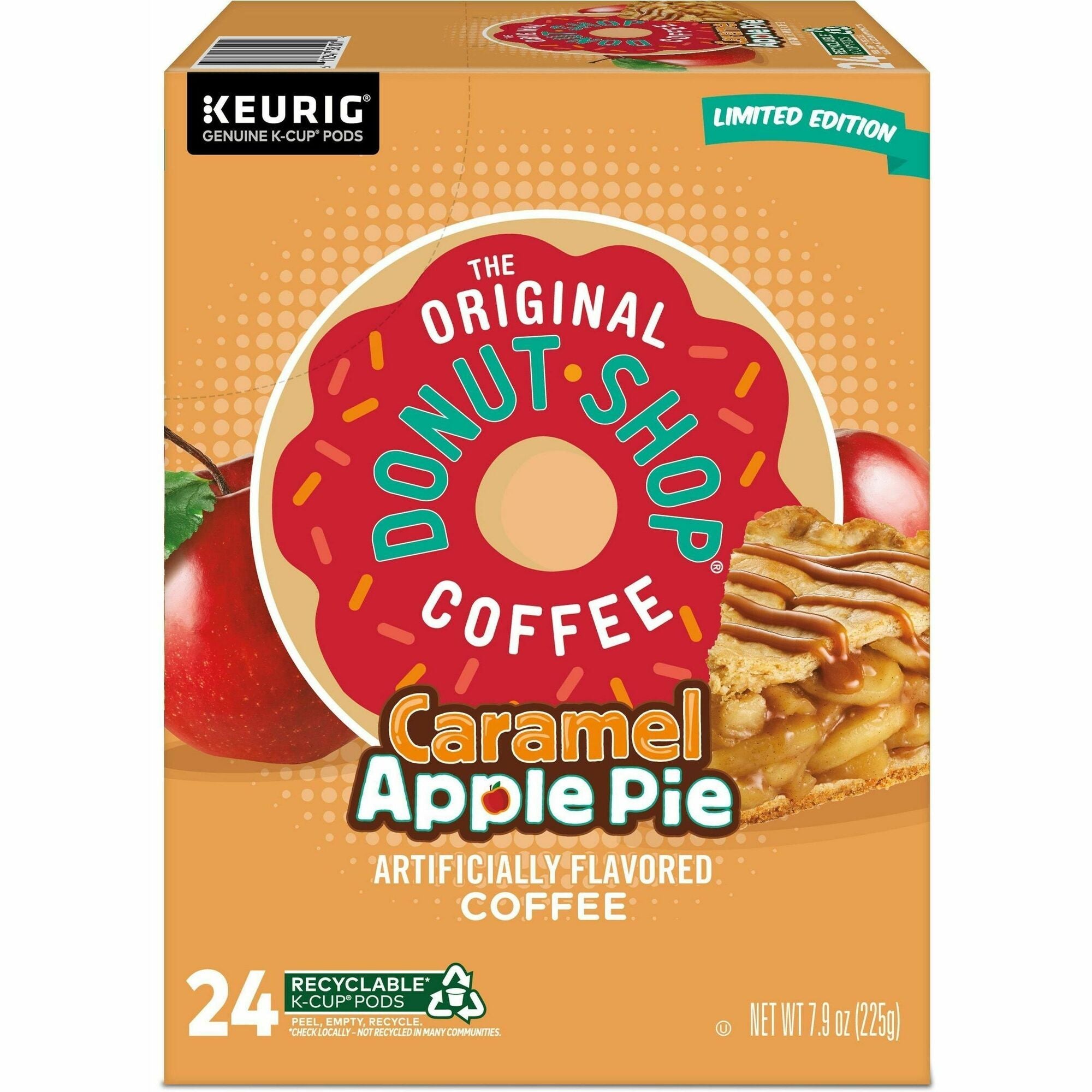 donut-shop-k-cup-caramel-apple-pie-coffee-compatible-with-keurig-brewer-light-24-box_gmt8101 - 1