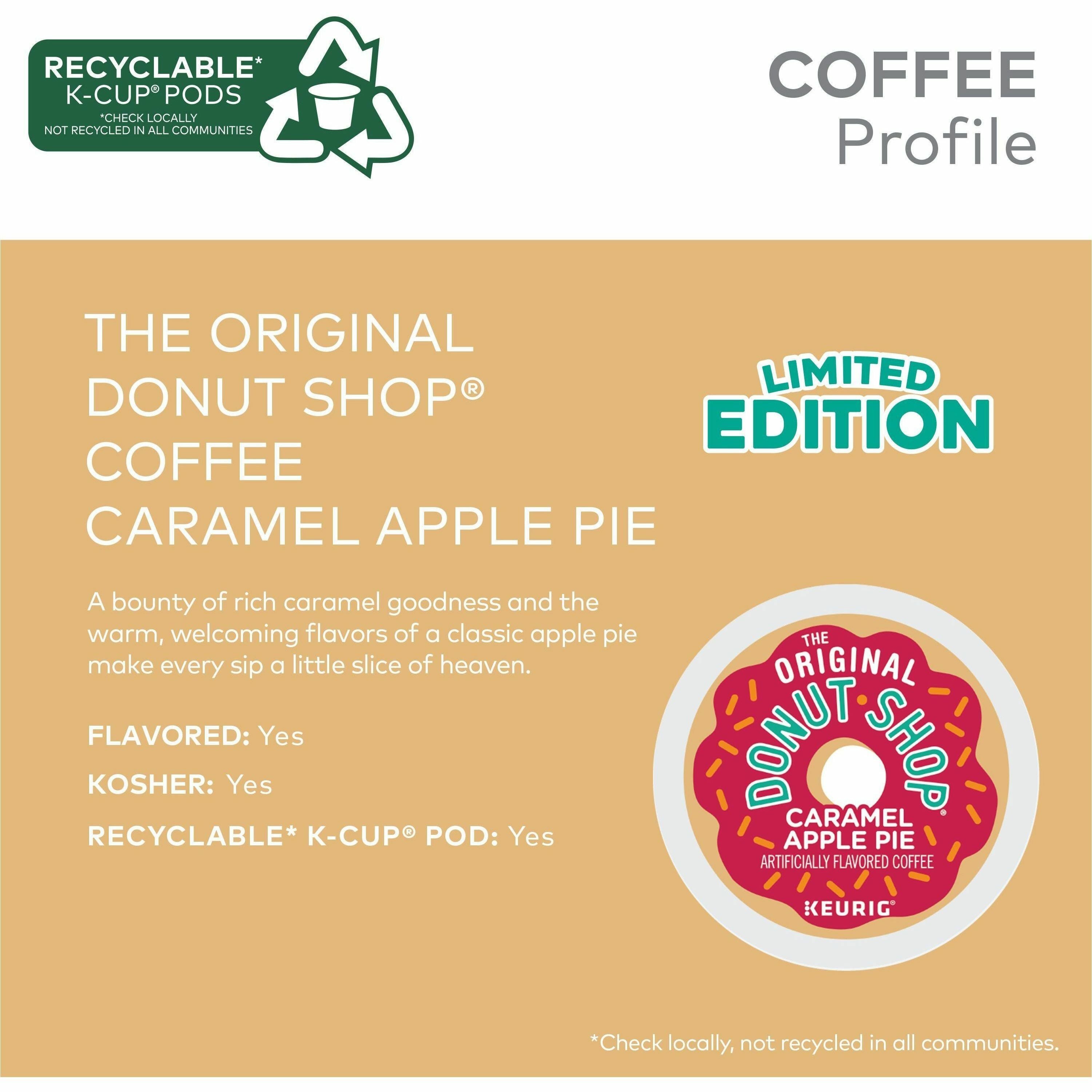 donut-shop-k-cup-caramel-apple-pie-coffee-compatible-with-keurig-brewer-light-24-box_gmt8101 - 6