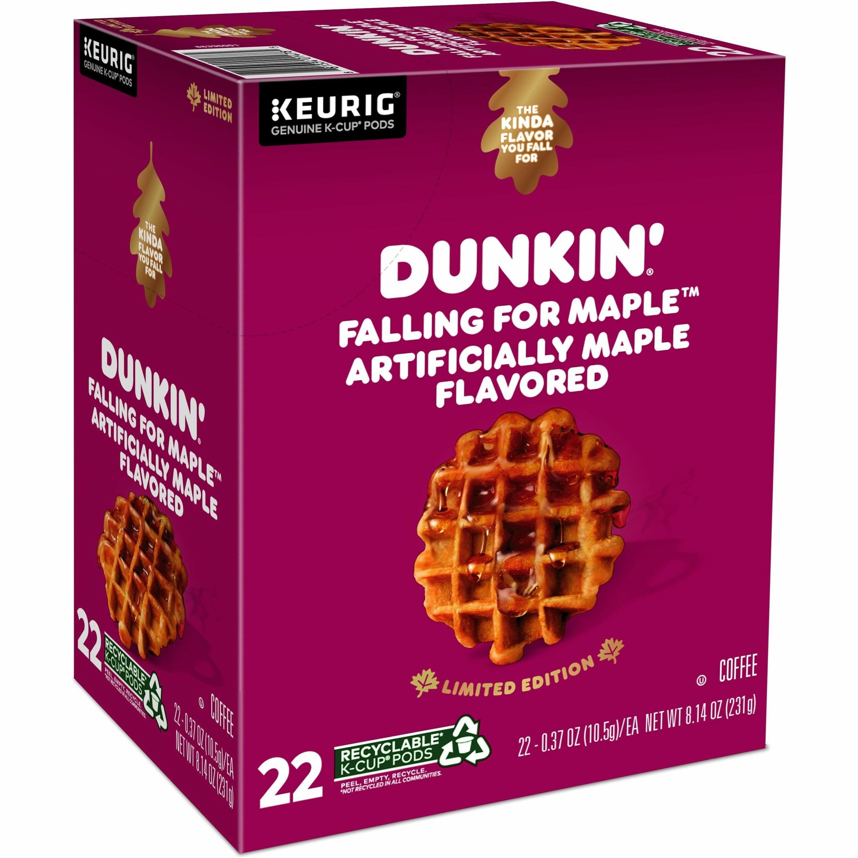 dunkin-donuts-k-cup-falling-for-maple-artificially-maple-flavored-coffee-compatible-with-keurig-brewer-medium-22-box_gmt1478 - 4