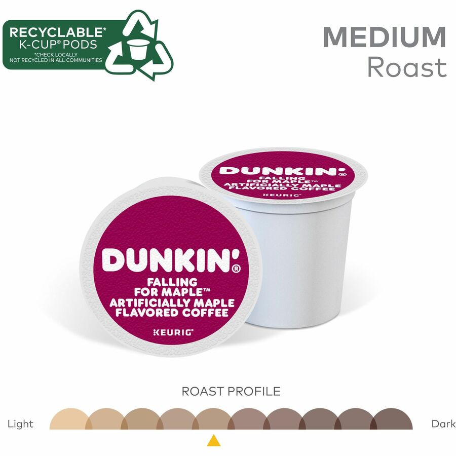 dunkin-donuts-k-cup-falling-for-maple-artificially-maple-flavored-coffee-compatible-with-keurig-brewer-medium-22-box_gmt1478 - 7