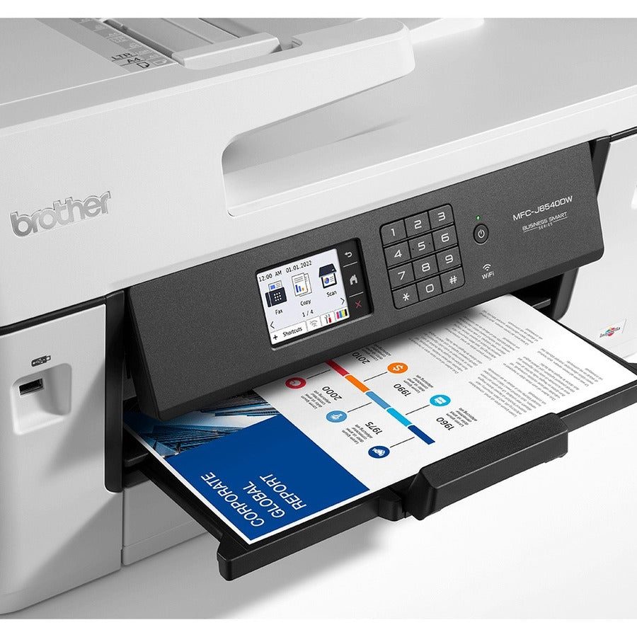 MFC-J6540DW Business Color All-in-One Inkjet Printer, Copy/Fax/Print/Scan