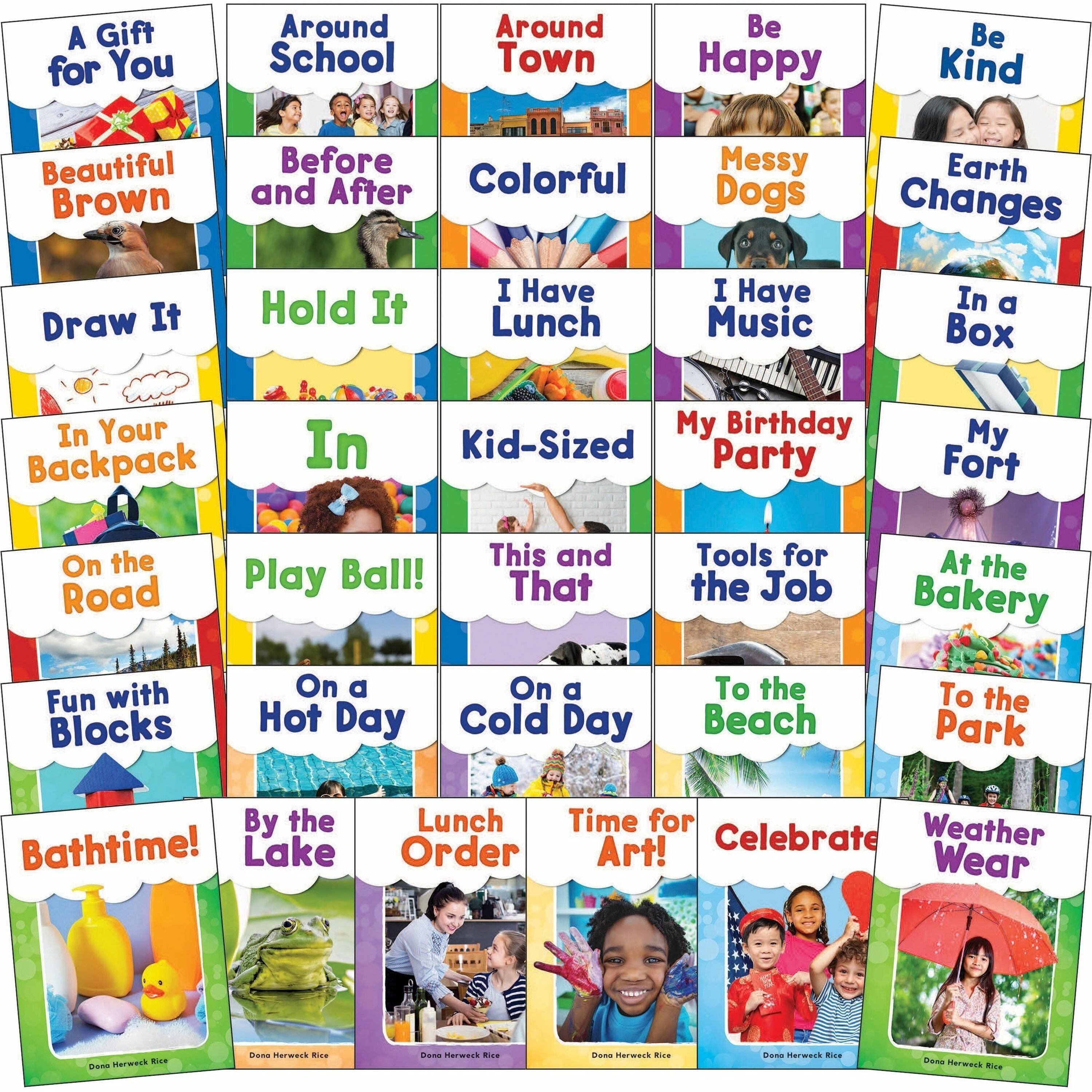 Shell Education Sight Words Book Set Printed Book - Grade Pre-K