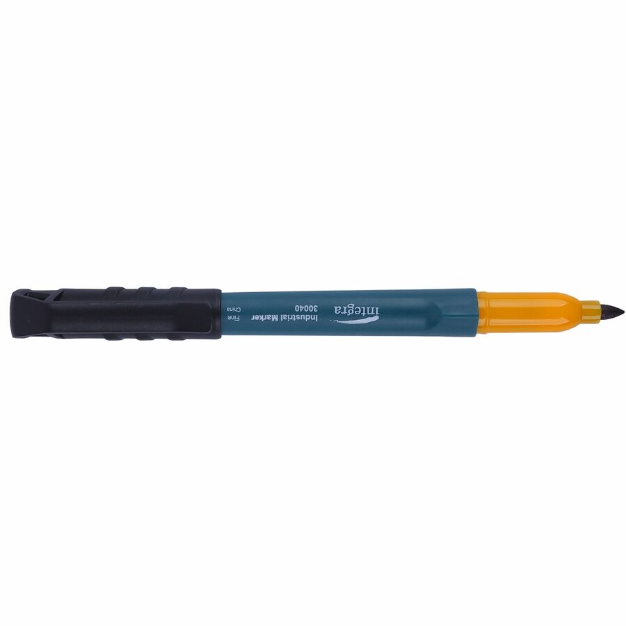 Integra Industrial Markers - Fine Marker Point - Black - 12 / Box