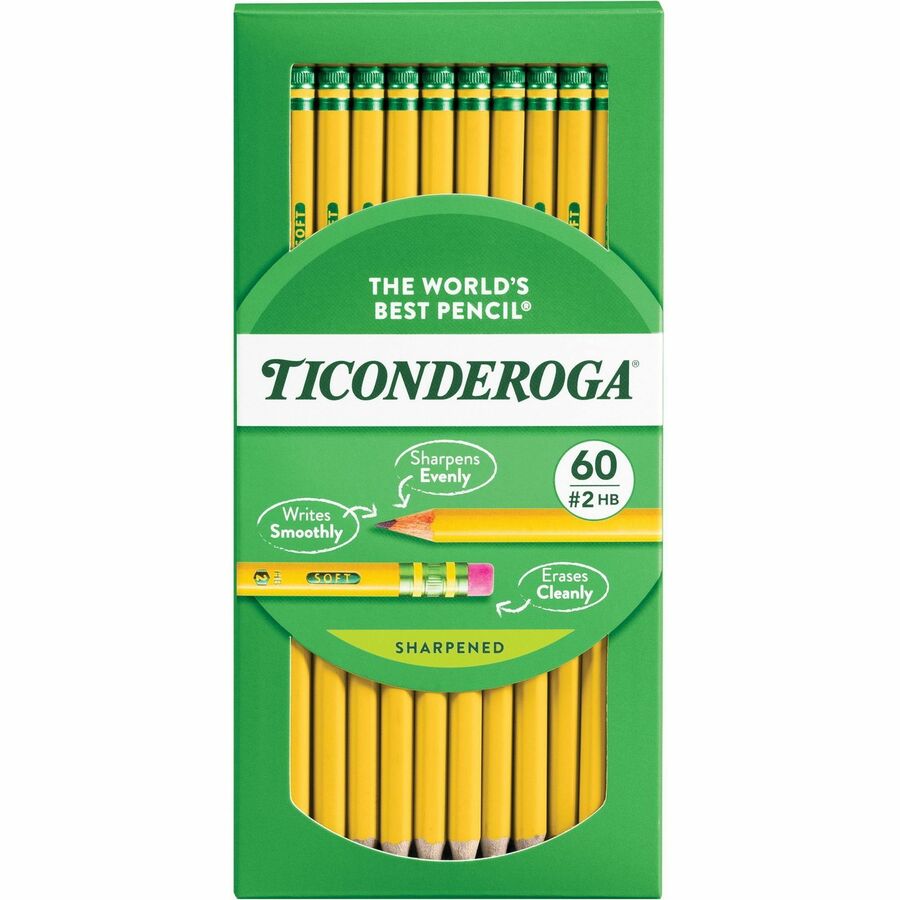 Dixon Soft No. 2 Pencils - Yellow Barrel - 240 / Box