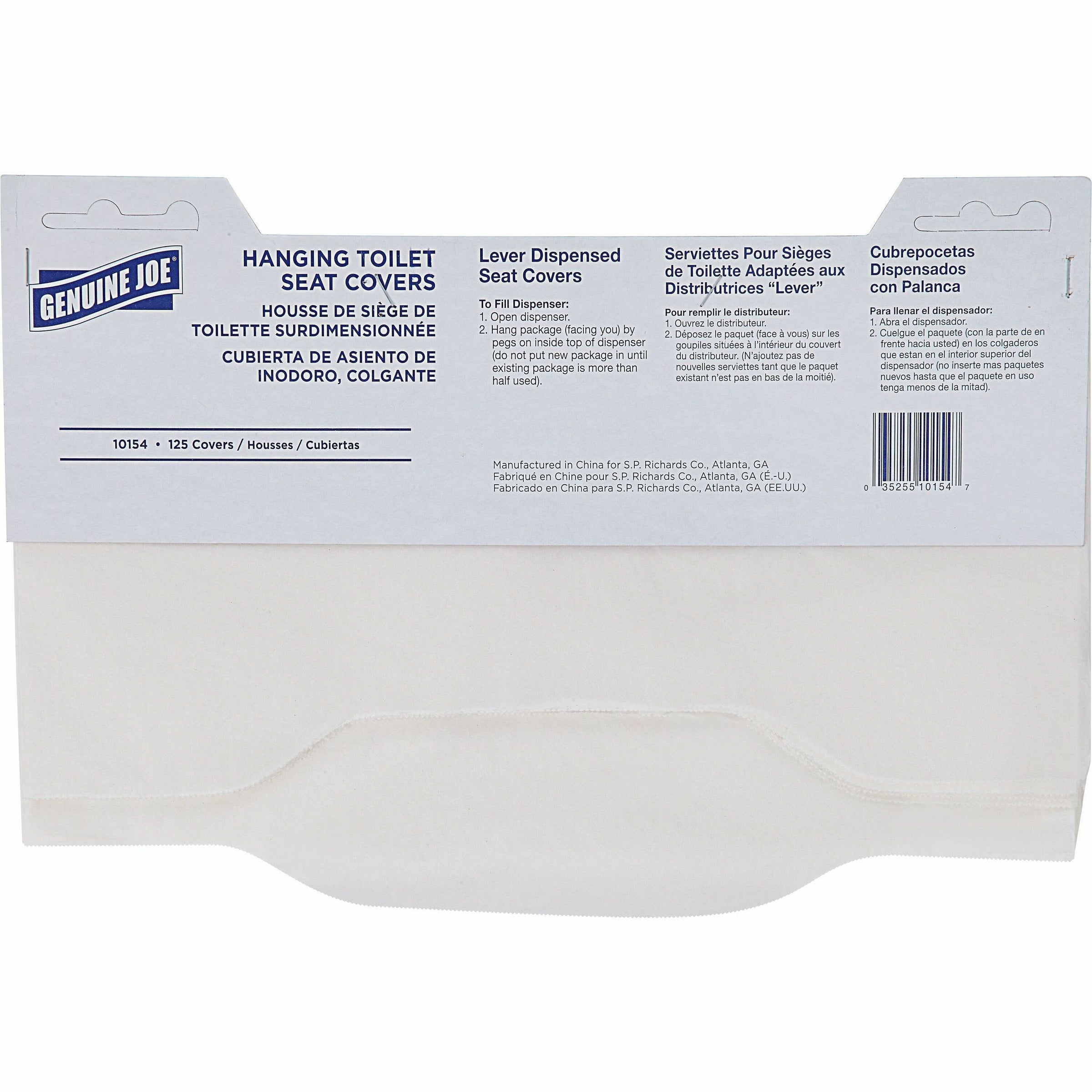 genuine-joe-quarter-fold-toilet-seat-covers-quarter-fold-for-toilet-125-pack-24-carton-virgin-paper-white_gjo10154 - 1