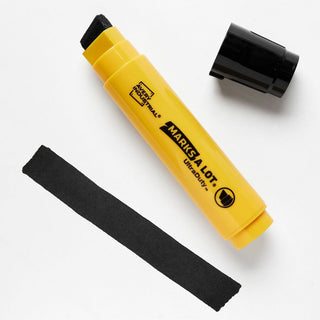 Avery UltraDuty Markers, XL Wide Tip, 12 Black Markers (29866) - Narrow, Bold Marker Point - 18 mm Marker Point Size - Chisel Marker Point Style - Black - Polyester Tip - 1