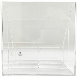 Business Source 4-Compartment Desktop Organizer - 4 Compartment(s) - 5.5" Height x 5.6" Width x 5.6" DepthDesktop - Durable - Clear - Acrylic - 1 Each