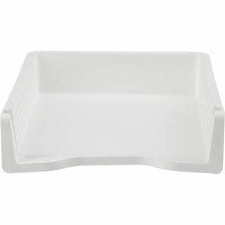 business-source-stackable-letter-tray-stackable-front-loading-black-plastic-1-each_bsn42570 - 2