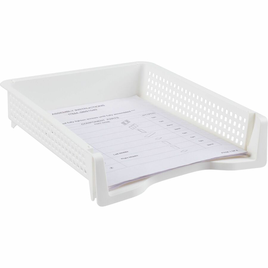 business-source-stackable-letter-tray-stackable-front-loading-black-plastic-1-each_bsn42570 - 8