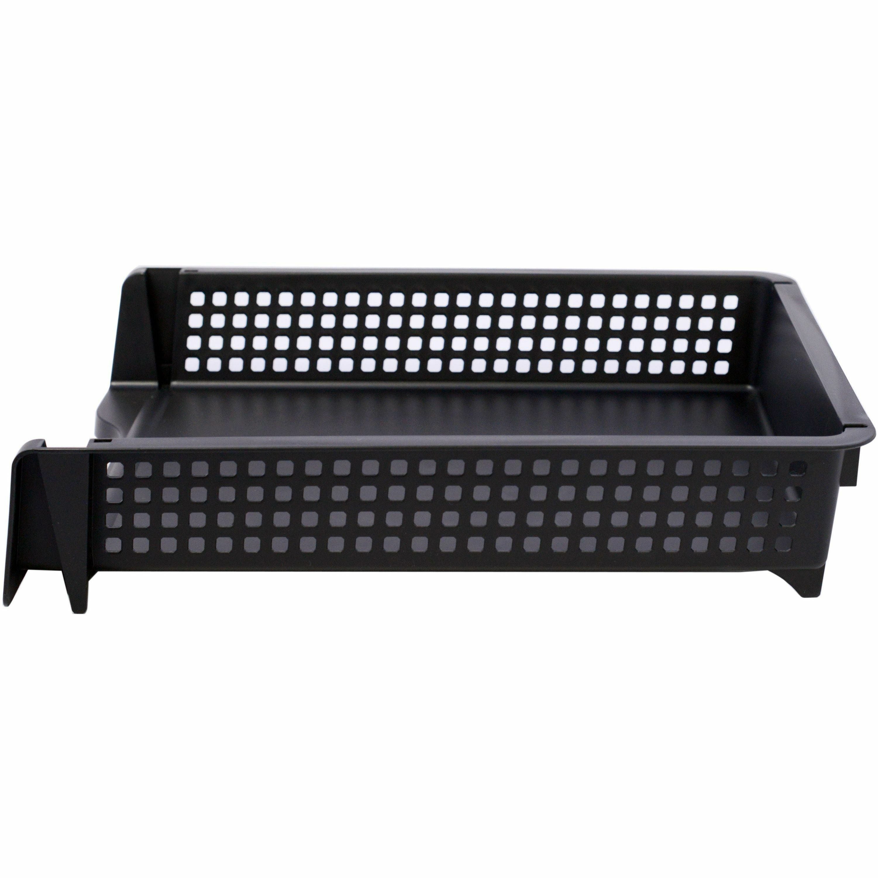 business-source-stackable-letter-tray-stackable-front-loading-black-plastic-1-each_bsn42571 - 4