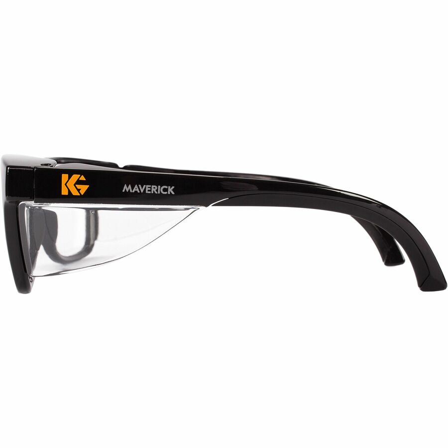Kleenguard Maverick Safety Eyewear - Recommended for: Eye - Universal Size - UVA, UVB, UVC Protection - Polycarbonate - Durable, Lightweight, Wraparound Frame, Comfortable, Anti-fog, Anti-scratch, Impact Resistant - 12 / Box