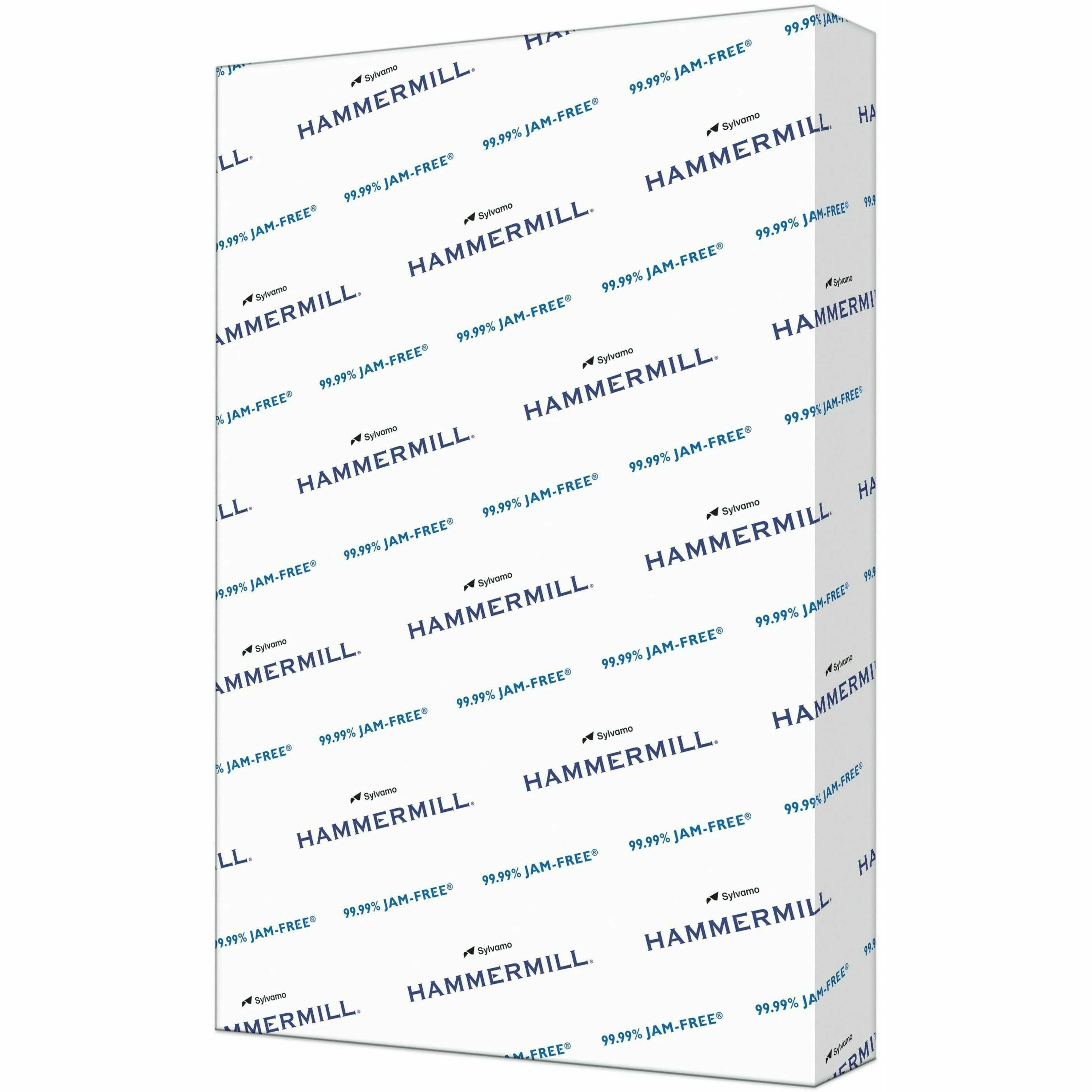 Hammermill Copy Plus Paper - 92 Brightness - 11" x 17" - 75 g/m2 Grammage - 5 / Carton - 2500 Sheets - 500 Sheets per Ream - LEED - Jam-free, Acid-free, Non-yellowing, Long Lasting - White - TAA Compliant