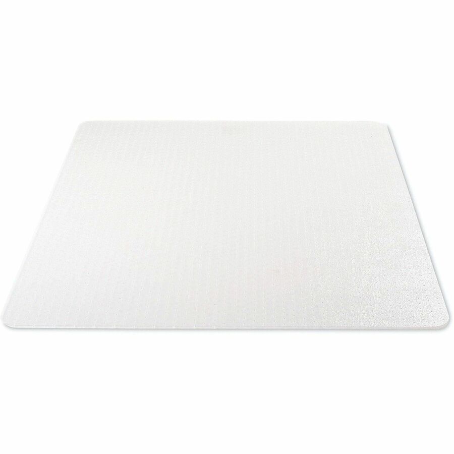 SuperMat Frequent Use Chair Mat for Medium Pile Carpet, 36 x 48, Rectangular, Clear