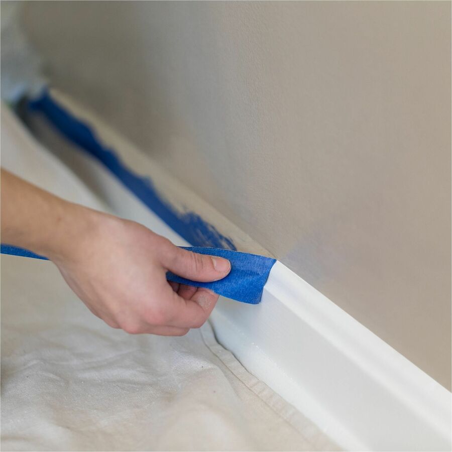 Clean Release Painter's Tape, 3" Core, 0.94" x 60 yds, Blue, 24/Carton