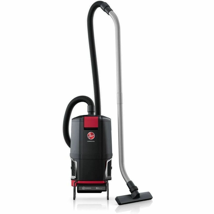 HVRPWR 40V Cordless Backpack Vacuum, Battery Sold Separately, 6 qt Tank Capacity, Black/Red